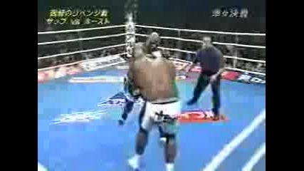 Bob Sapp Vs Ernesto Hoost