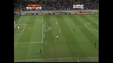 World cup 2010 Уругвай 0:1германия (muller) 