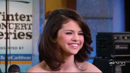 Превод! Selena Gomez Interview on Good Morning America 2 - 11 - 10 