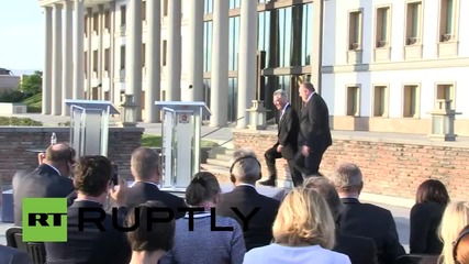 Georgia: President Margvelashvili blasts Russia in joint-presser with Austrian counterpart