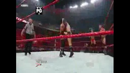 Wwe Raw 13/07/09 The Legacy Vs Thiple H,  John Cena,  Seth Green Pt.1/2