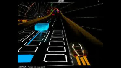 Audiosurf - Nirvana - Smells Like Teen Sprirt