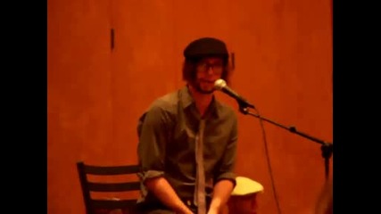 Jackson Rathbone @ Twicon 2009 Coffee Chat in Dallas,  Tx