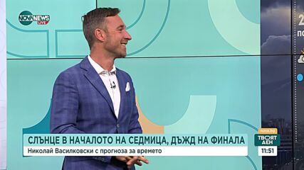 Дъжд и сняг в последните дни на ноември