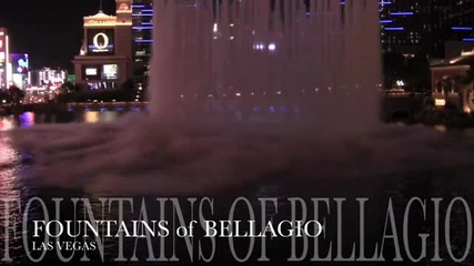 пеещите фонтани в хотел Беладжио в Лас Вегас