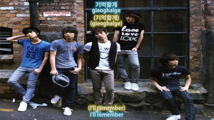 Shinee - Four Seasons [ Eng + Han / Rom]