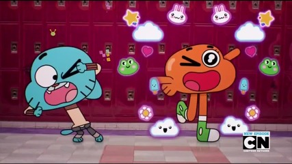 Darwin Cute Combo Attack!!!! The amazing world of Gumball.