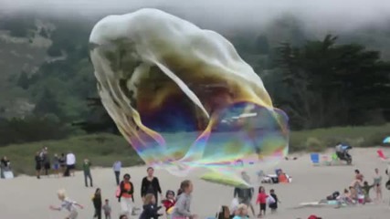 Огромни сапунени балони - Красота 