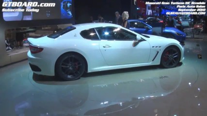 Maserati Gran Turismo Mc Stradale in detail Paris 2010