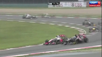 F1 Гран при на Китай 2012 - избрани моменти 2 [fom][hd]