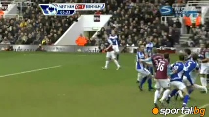 Уест Хaм - Бирмингам 0:1 06.02.2011 