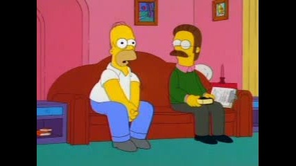 The Simpsons - Homer Пуши Трева