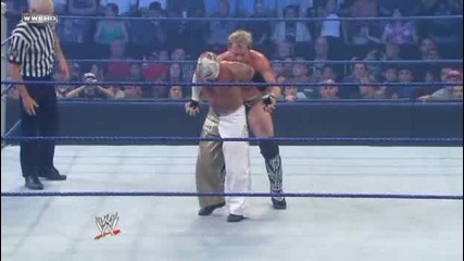 Smackdown 2009/07/10 Chris Jericho vs Rey Mysterio [ Intercontinental championship match] втора част