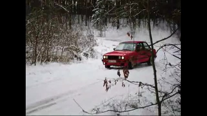 bmw e30 318is winter