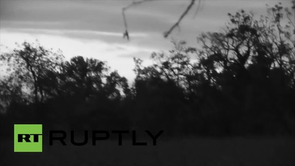 Ukraine: See DPR fighters react to gunfire in trenches near Marinka