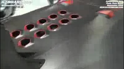 Lamborghini шести елемент в детайли интериоур 2010 