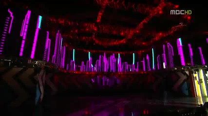 Beast - Beautiful Night @ Music Core (18.08.2012)
