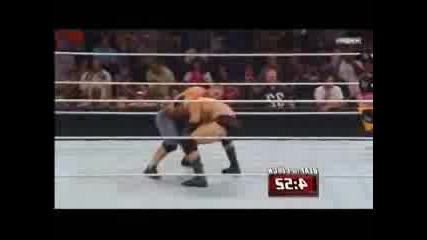 Raw 5 - 3 - 10 John Cena vs Wade Barrett Beat The Clock Challenge