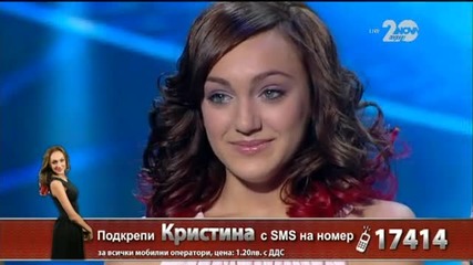 Кристина Дончева - X Factor Live (11.11.2014)