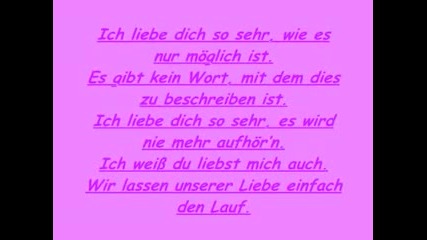 Kyra Feat. Mc Amino - Ich Liebe dich teksta