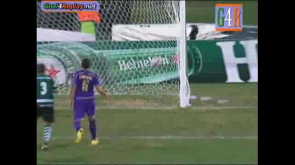 Fiorentina - Sporting 0 - 1 (1 - 1,  26 8 2009)
