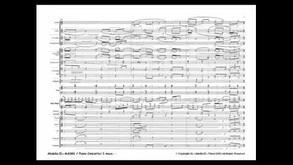 Abdallah El Masri Piano Concerto Mouv.1