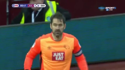 Астън Вила - Дарби Каунти 1:0 /репортаж/