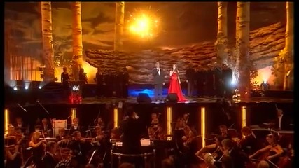 Sarah Brightman & Andrea Bocelli - Canto Della Terra (the Classical Brit Awards 2008) Hq