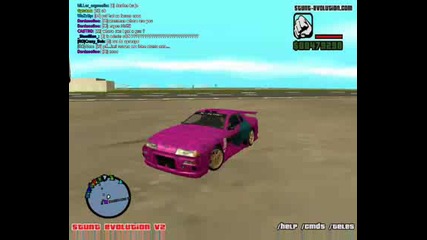 Gta samp - Cool Stunts,  Drift & Long Jump