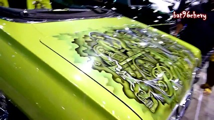 67 Chevy Impala Vert on 24 Dub Esinem Sl Floaters V103