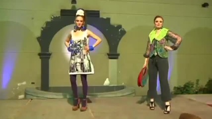 Моден дизайн превръща боклука в модни дрехи за ревю