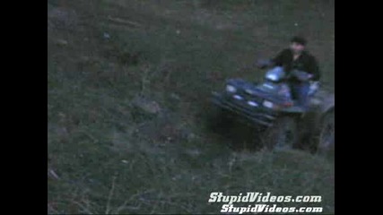 Идиот с atv