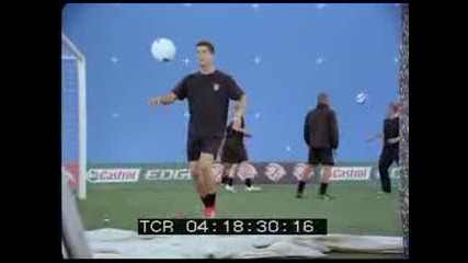 Cristiano Ronaldo i castrol 