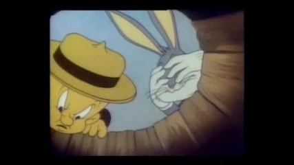 Wailroad rabbit Bugs Bunny