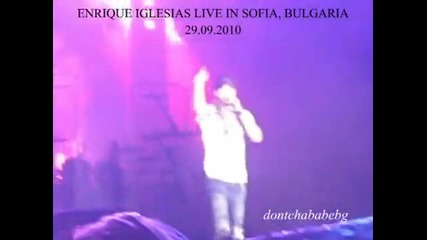 Enrique Iglesias - I Love You, Bulgaria!