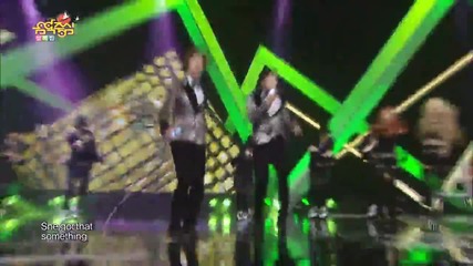 140201 Tvxq - Something @ Music Core