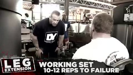 Dorian Yates Blood & Guts Trainer Legs - Part 1 - Bodybuilding.com 