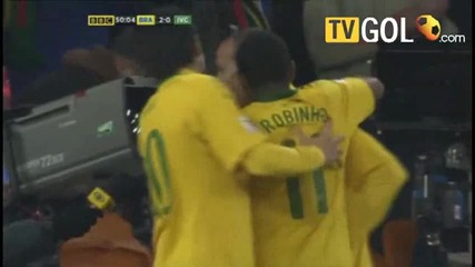 World Cup Бразилия - Кот дивоар 3:1 