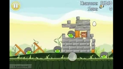 Angry Birds (level 2-20) 3 Stars