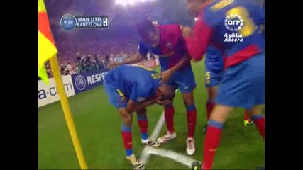 Barcelona 1 - 0 Manchester Utd by Etoo .flv