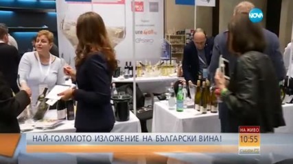 Започна най-голямото изложение на български вина