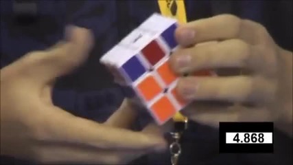 Feliks Zemdegs световен рекорд 3x3x3