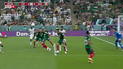 Саудитска Арабия - Мексико 0:0 /първо полувреме/