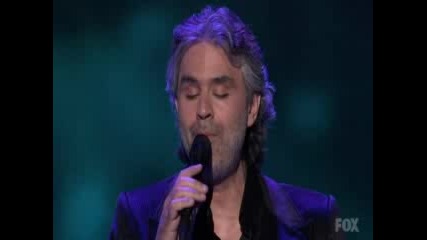 Andrea Bocelli Гост В American Idol