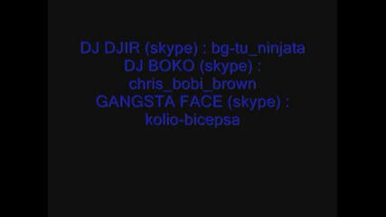 Нашия музикален отбор - DJ Djir,DJ Boko & Gangsta face kolio-bicepsa .wmv
