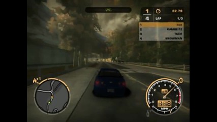 Nfs Most Wanted Walktrough Blacklist:15 ; Race-3