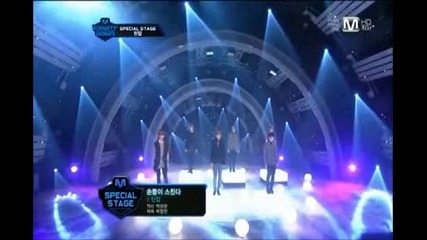 110908 Teen Top -the Back of My Hand Brushes Against