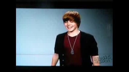 - Justin flirting with Beyonce -f U N N Y