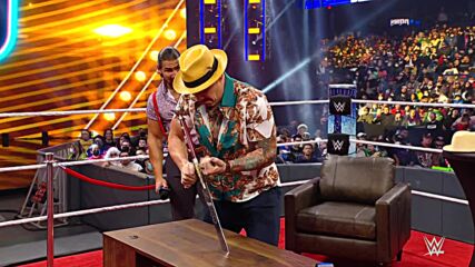 Drew McIntyre recovers his stolen sword Angela from Happy Corbin & Madcap Moss: SmackDown, Dec. 17, 2021
