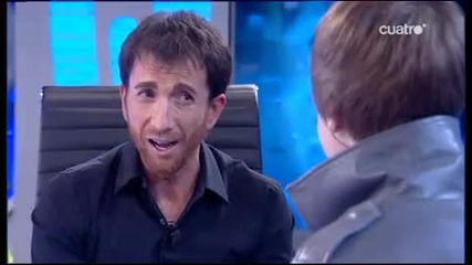 N E W ! Justin Bieber в шоуто на El Hormiguero част 1 - ва (29.11.10) 